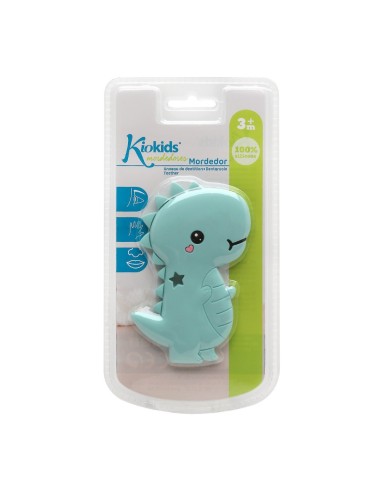 Mordedor dinosaurio azul - Kiokids