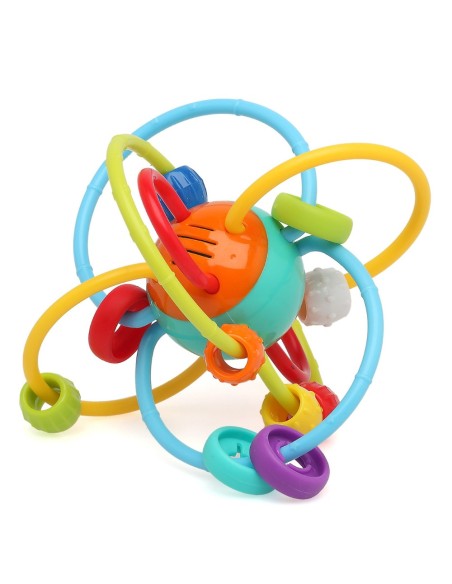 Sonajero mordedor de colores Kiokids
