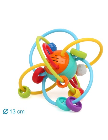 Sonajero mordedor de colores Kiokids