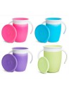 Taza antigoteo 360º con asas y tapa 200ml - Munchkin