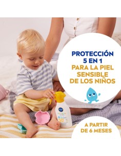 NIVEA SUN Kids Sensitive 5 en 1 Spray Solar FPS50+ 250 ml 2