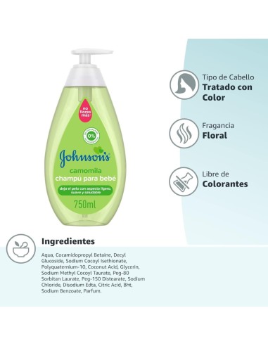 Champú de Camomila - Johnson's Baby