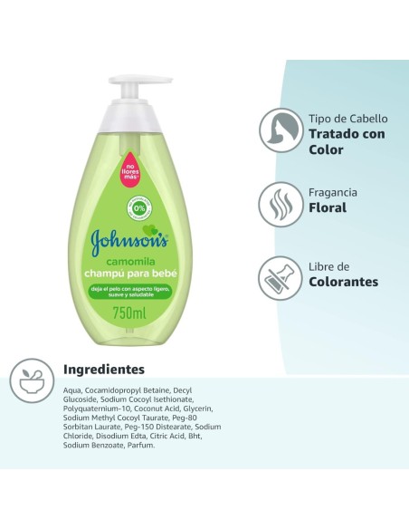 Champú de Camomila - Johnson's Baby