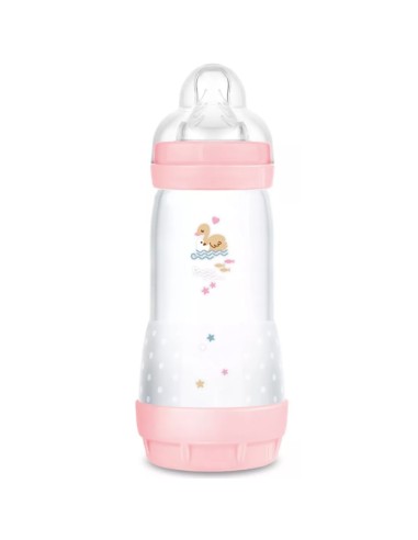 Biberón Anti-Cólicos 320ml rosa +4m Mam Baby