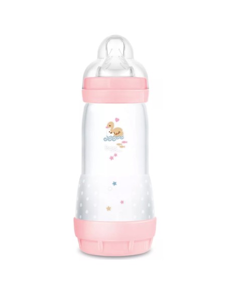 Biberón Anti-Cólicos 320ml rosa +4m Mam Baby