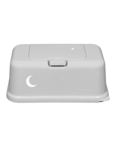 Caja toallitas gris lunita - Funkybox