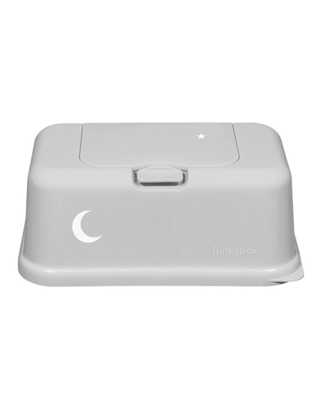 Caja toallitas gris lunita - Funkybox