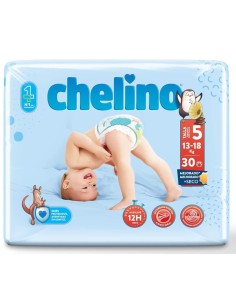 Pañales Chelino Talla 5 (15–18 kg) 30uds