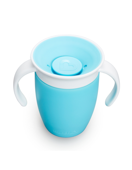 Taza antigoteo 360º con asas y tapa 200ml | Munchkin - Nappy.es