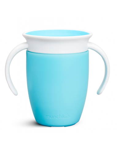 Taza antigoteo 360º con asas y tapa 200ml | Munchkin - Nappy.es