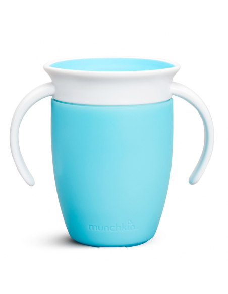 Taza antigoteo 360º con asas y tapa 200ml | Munchkin - Nappy.es