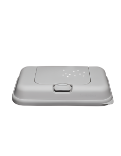 Caja viaje toallitas gris con estrellitas - Funkybox
