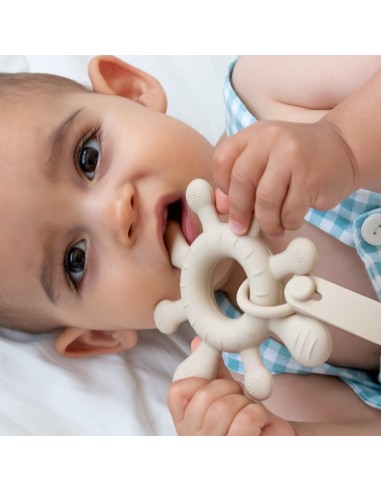 Mordedor silicona estrella 3M+ Kiokids