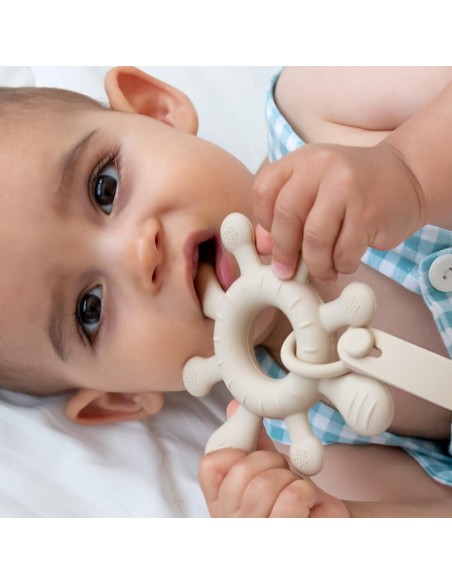 Mordedor silicona estrella 3M+ Kiokids