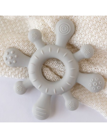 Mordedor silicona estrella 3M+ Kiokids