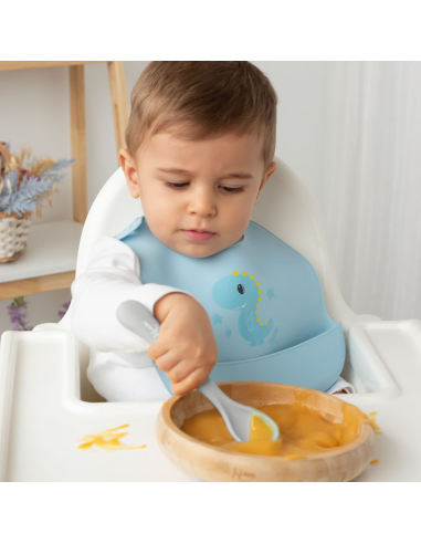Cuchara grande comida para bebés Kiokids