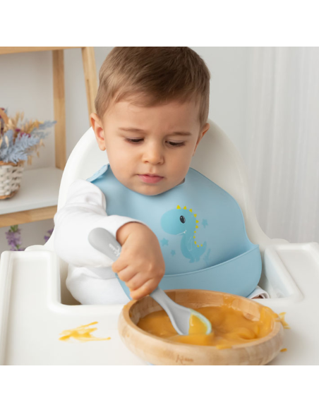 Cuchara grande comida para bebés Kiokids