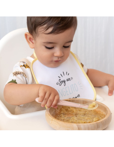 Cuchara en silicona para bebé Kiokids