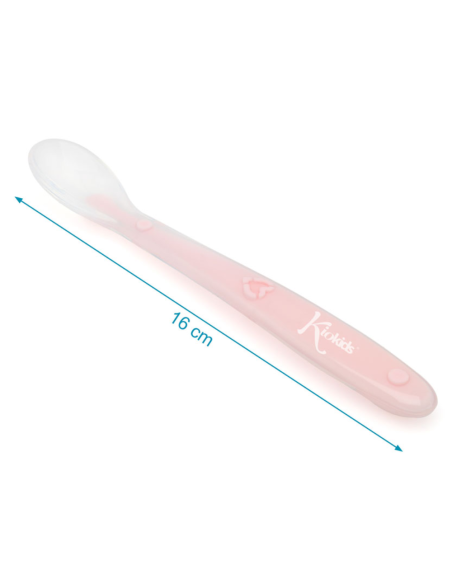 Cuchara en silicona para bebé Kiokids