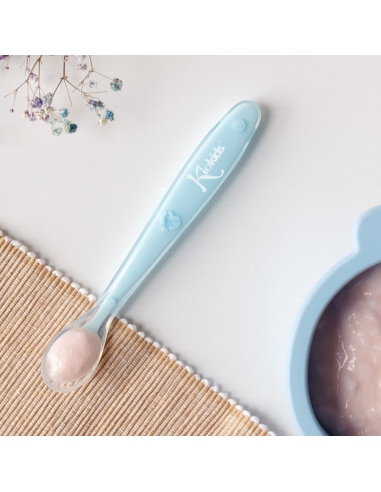 Cuchara en silicona para bebé Kiokids