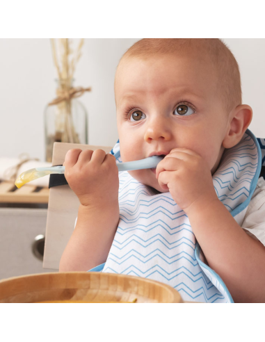 Cuchara en silicona para bebé Kiokids