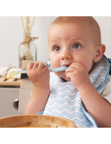 Cuchara en silicona para bebé Kiokids