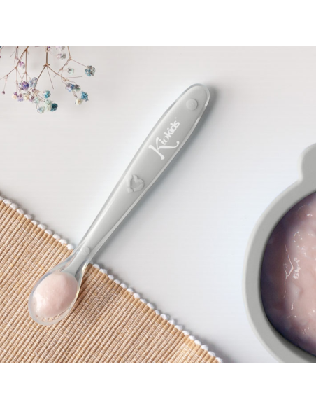 Cuchara en silicona para bebé Kiokids