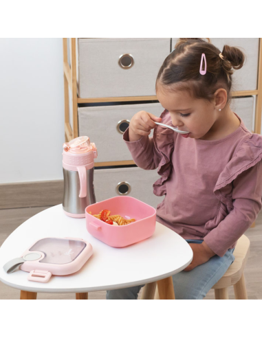 Caja almuerzo con cuchara Kiokids