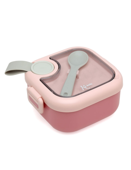 Caja almuerzo con cuchara Kiokids