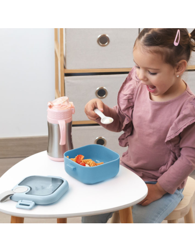 Caja almuerzo con cuchara Kiokids