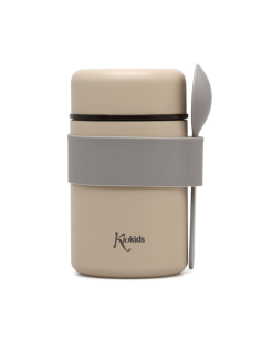 Termo papillero de acero inoxidable 500 ml con cuchara Kiokids 2