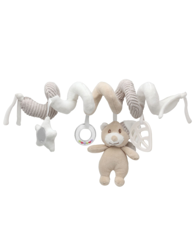compra barato Peluche espiral osito beige | Kiokids - Nappy.es