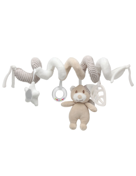 compra barato Peluche espiral osito beige | Kiokids - Nappy.es