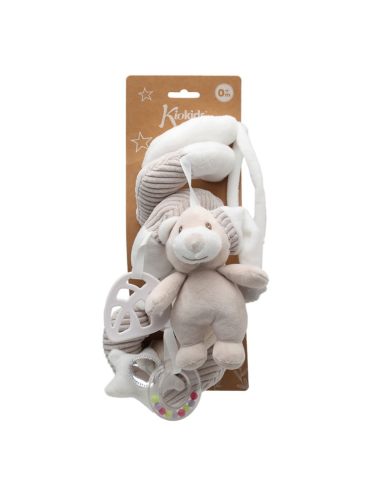 compra barato Peluche espiral osito beige | Kiokids - Nappy.es