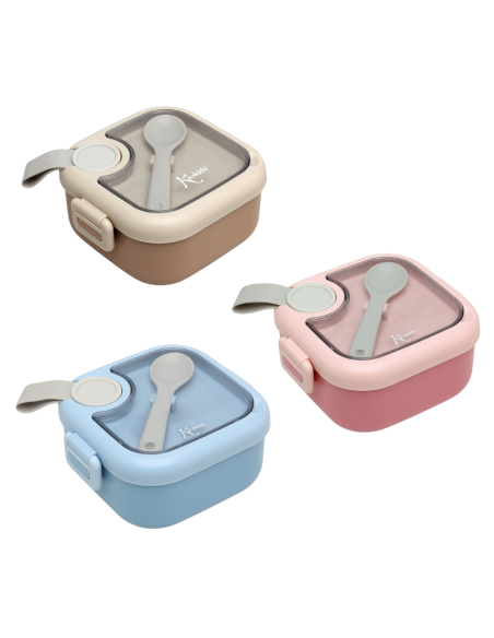 Caja almuerzo con cuchara Kiokids
