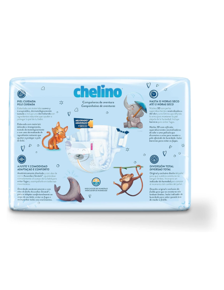 Pañales Chelino Talla 5 (15–18 kg) 30uds