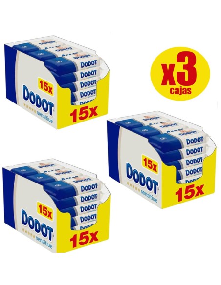 Comprar Toallitas dodot sensitive -caja con 810 toallitas – Dodot