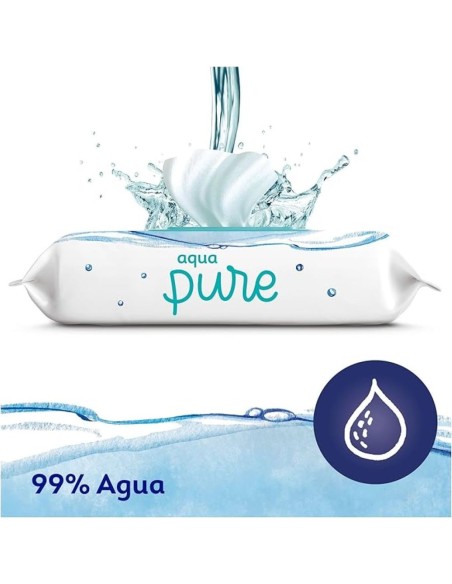Compra Toallitas Dodot 864 uds. Aqua Pure [ 99% agua ]  - Nappy.es