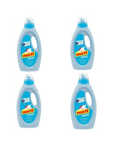Pack 4 Norit bebé detergente piel atópica y sensible 4500ml 2