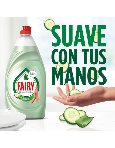 Comprar Fairy limpieza y cuidado Aloe Vera y pepino - Nappy.es