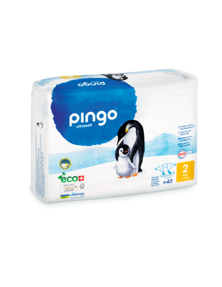 paquete de pañales ecologicos [PINGO] talla 2 en Nappy.es