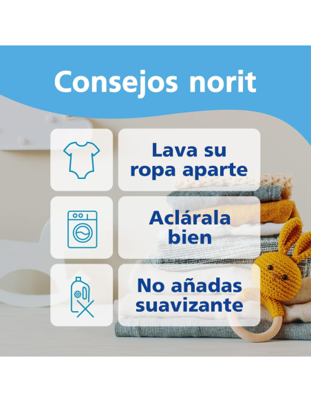 Oferta Norit bebé detergente piel atópica y sensible 1.125ml