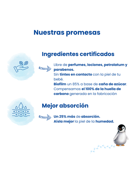 Pack Pingo talla 2 caja 84 uds ecológicos 3-6 kg Pingo