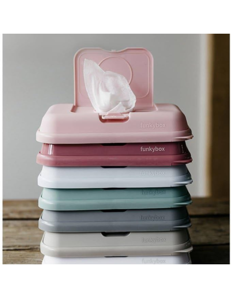 Comprar dispensador de toallitas rosa - Funkybox