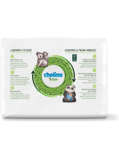 Pañales Chelino Nature T6 (17-28 kg) - 27 unidades 2