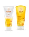 set-crema-pañal-champu-gel-calendula-weleda-1.jpg – Vista frontal del set.