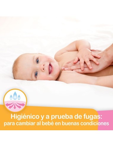 Cambiador desechable 40x50 cm 20 uds. Tigex