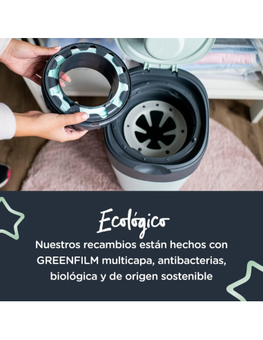 Recambios contenedor de pañalesTwist & Click 6 UDS. - Tommee Tippee