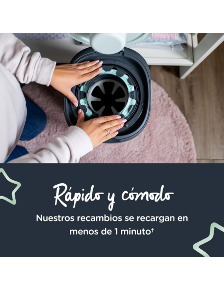 Recambios contenedor de pañalesTwist & Click 6 UDS. - Tommee Tippee