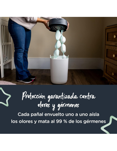 Recambios contenedor de pañalesTwist & Click 6 UDS. - Tommee Tippee